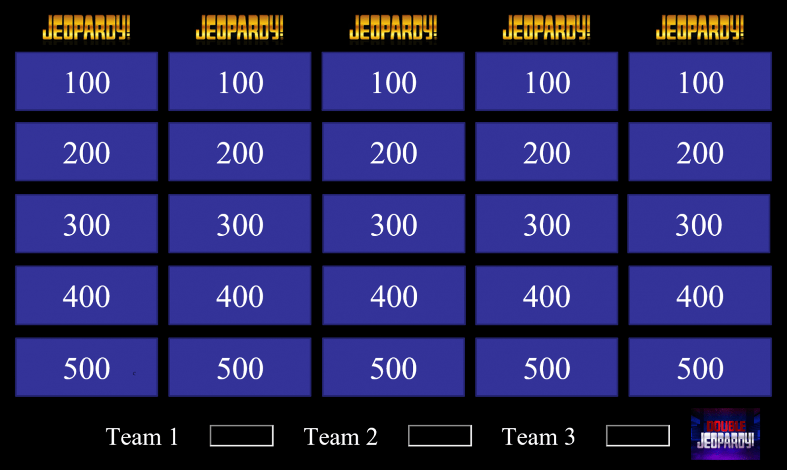 Blog within Jeopardy Powerpoint Template With Sound – Creative ...