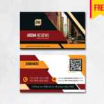 Building Business Card Design Psd – Free Download | Arenareviews Within Visiting Card Template Psd Free Download