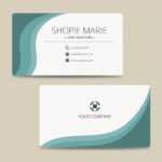 Business Card Template Free Vector Art - (91,952 Free Downloads) inside Template For Calling Card
