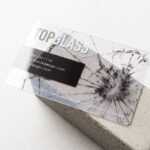 Clear Uv Print White Ink Plastic Credit Card Size Business Pertaining To Transparent Business Cards Template
