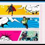 Comic Strip Template Pertaining To Comic Powerpoint Template