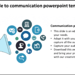 Communication Powerpoint Template With Icons – Marketing Pertaining To Powerpoint Templates For Communication Presentation