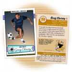 Custom Soccer Cards – Retro 50™ Series Starr Cards With Soccer Trading Card Template