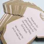 Diy Baby Shower Invitations Or Thank You Cards! Regarding Template For Baby Shower Thank You Cards