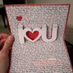 Diy Pop Up Valentines Day Cards | Vallentine Gift Card Regarding Twisting Hearts Pop Up Card Template