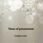 Download Free Falling Snow Powerpoint Template For Presentation Intended For Snow Powerpoint Template