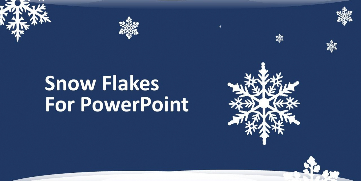 Snow Template Powerpoint