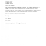 Download Standard Two (2) Weeks Notice Letter Template And within 2 Weeks Notice Template Word