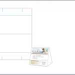 √ Free Printable Table Tent Template | Templateral In Tri Fold Tent Card Template