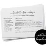 Editable Recipe Card Template – Printable Index Card Size For Word Template For 3X5 Index Cards