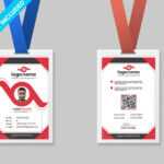 Employee Card / Id Card Template By Tazbir Islam On Dribbble With Work Id Card Template