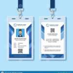 Employee Id Card Templates ~ Addictionary For Work Id Card Template