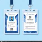 Employee Id Card Templates ~ Addictionary Inside Sample Of Id Card Template
