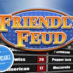 Family Feud Customizable Powerpoint Template | Youth Downloads Regarding Family Feud Game Template Powerpoint Free