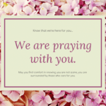Floral Sympathy Card Template Regarding Sympathy Card Template