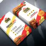 Food Restaurant Business Card Psd | Psdfreebies Intended For Restaurant Business Cards Templates Free