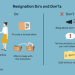 Formal Resignation Letter Sample Regarding Sorry You Re Leaving Card Template