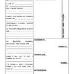 Free 14+ Student Information Forms In Ms Word | Pdf In Student Information Card Template