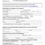 Free 14+ Student Information Forms In Ms Word | Pdf Within Student Information Card Template