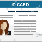 Free 43+ Professional Id Card Designs In Psd | Eps | Ai | Ms With Portrait Id Card Template