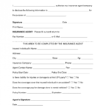 Free Auto Insurance Verification Letter – Pdf | Word | Eforms With Proof Of Insurance Card Template