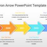 Free Chevron Arrow Powerpoint Template Diagram | Ciloart Throughout Powerpoint Chevron Template