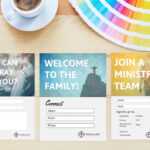 Free Church Connection Cards – Beautiful Psd Templates Throughout Pledge Card Template For Church