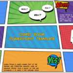 Free Comic Book Powerpoint Template For Download | Slidebazaar With Fun Powerpoint Templates Free Download