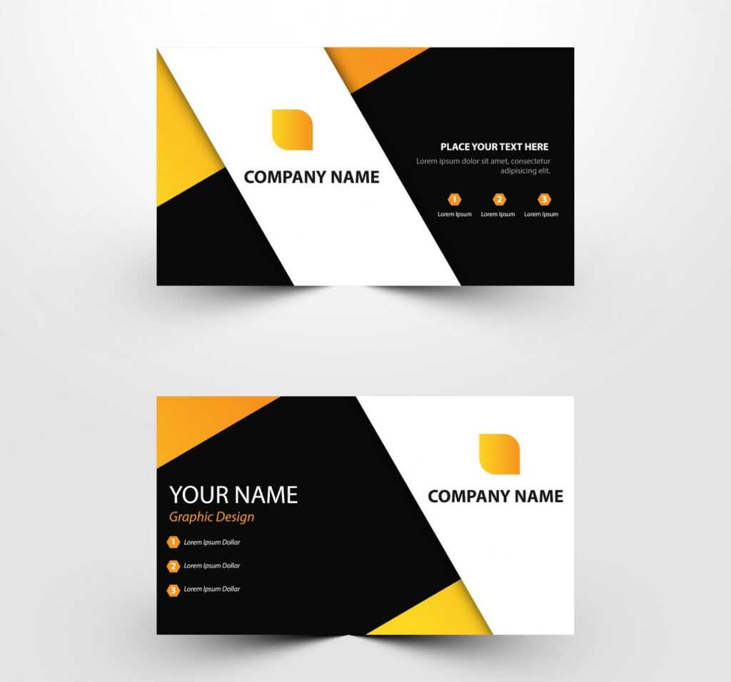 visiting card design illustrator file free download