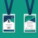 Free Download Corporate Id Card Template On Behance Inside Work Id Card Template