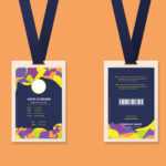 Free Download Id Card Template On Behance With Template For Id Card Free Download