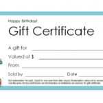 Free Gift Certificate Templates You Can Customize Inside Present Card Template