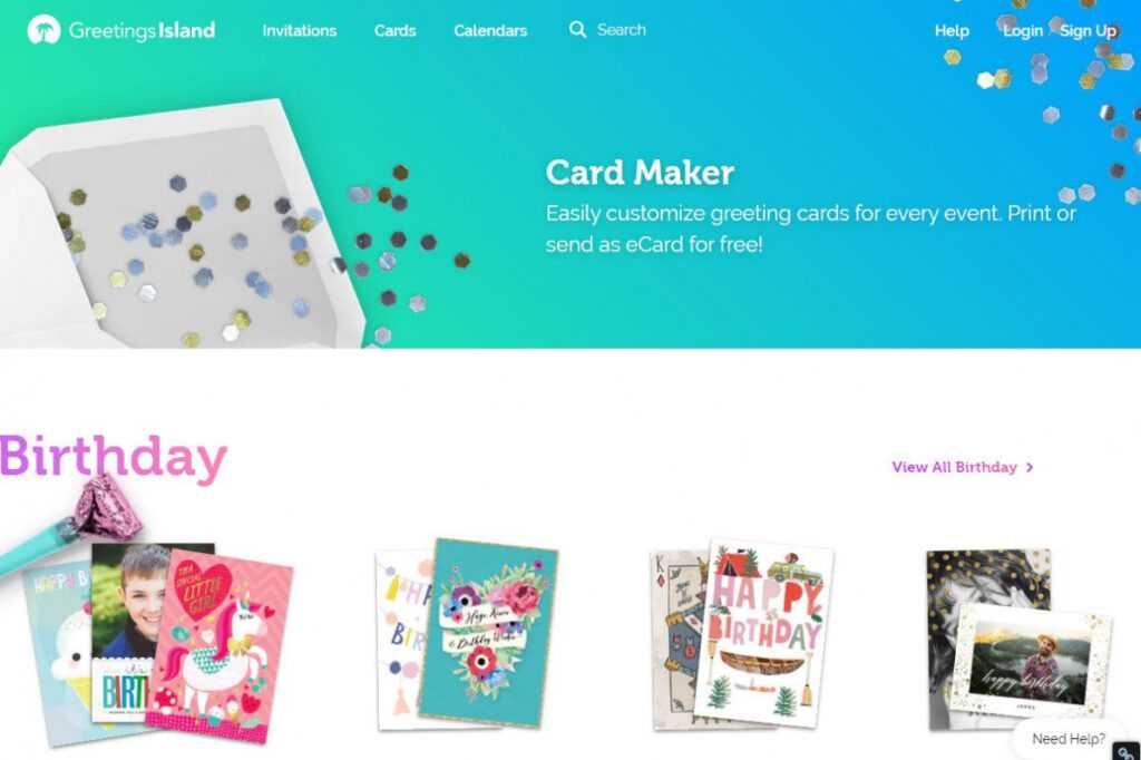 Free Greeting Card Templates For All Occasions in Small Greeting Card Template