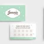 Free Loyalty Card Templates – Psd, Ai & Vector – Brandpacks With Regard To Reward Punch Card Template