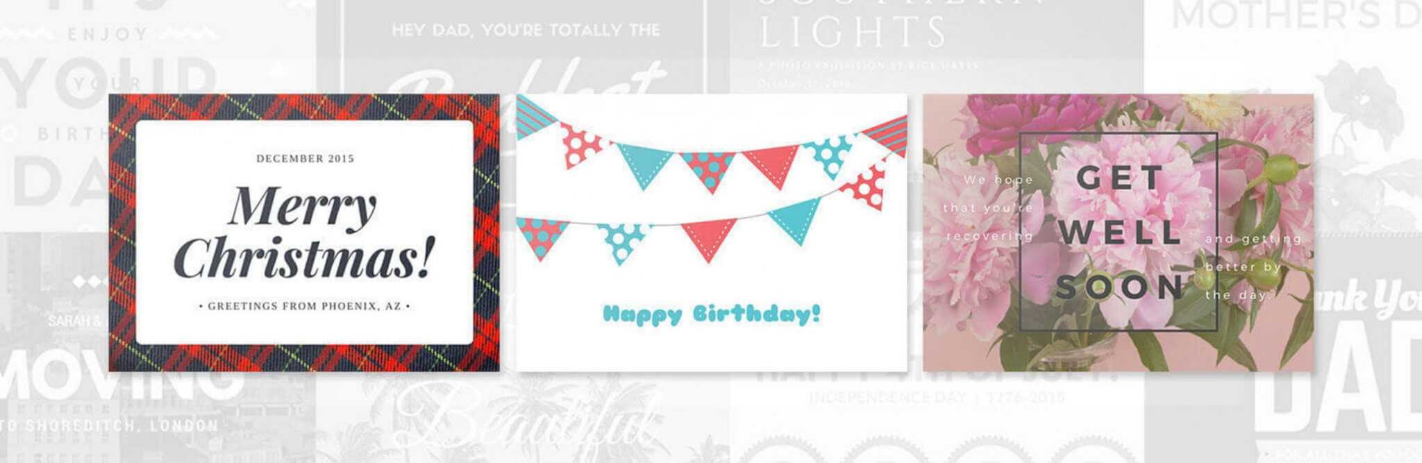 Free Online Greeting Card Maker Create Custom Designs with Small Greeting Card Template