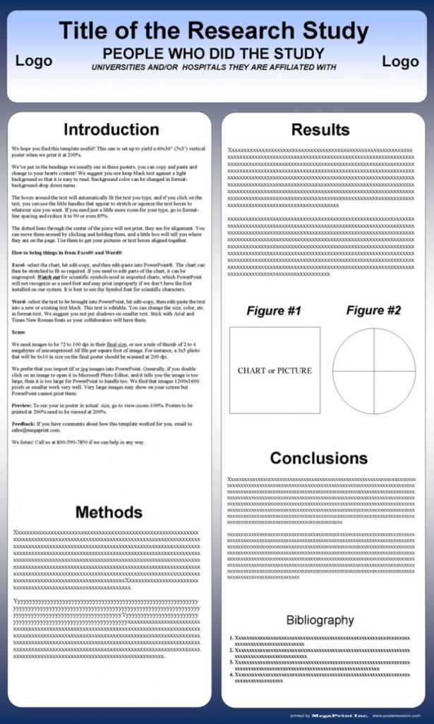 Free Powerpoint Scientific Research Poster Templates For throughout Powerpoint Poster Template A0
