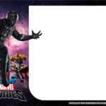 Free Printable) – Epic Superhero Birthday Party Invitation With Superhero Birthday Card Template