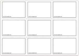 Free Printable Flash Cards Template intended for Word Cue Card Template