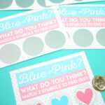 Free Printable Gender Reveal Scratch Off Cards – Happiness Throughout Scratch Off Card Templates