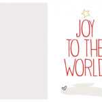 Free Printable Holiday Card Templates ~ Addictionary Regarding Printable Holiday Card Templates