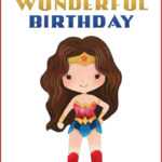 Free Printable Pop Culture Birthday Cards – The Cottage Market In Superhero Birthday Card Template