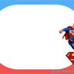 Free Printable) – Superman Birthday Party Kits Template Pertaining To Superman Birthday Card Template