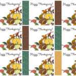Free Printable Thanksgiving Place Cards — Also Great For In Thanksgiving Place Card Templates
