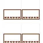 Free Printables: Thanksgiving Place Cards – Home Cooking Pertaining To Thanksgiving Place Cards Template