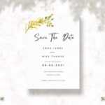 Free Save The Date Template ~ Creativetacos Throughout Save The Date Cards Templates