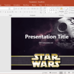 Free Star Wars Powerpoint Template Inside Powerpoint Templates War