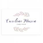 Free Wedding Place Card Template ~ Addictionary Within Wedding Place Card Template Free Word
