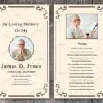 Funeral Prayer Card Templates ~ Addictionary Within Prayer Card Template For Word