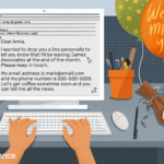 Goodbye Letter Examples And Writing Tips Intended For Sorry You Re Leaving Card Template