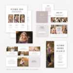 Gradluxe Senior Photography Marketing Set | Squijoo Intended For Photography Referral Card Templates